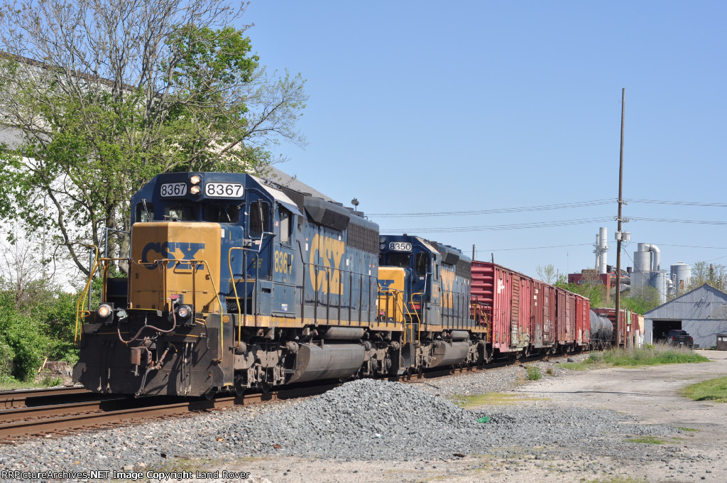 CSXT 8367 South 